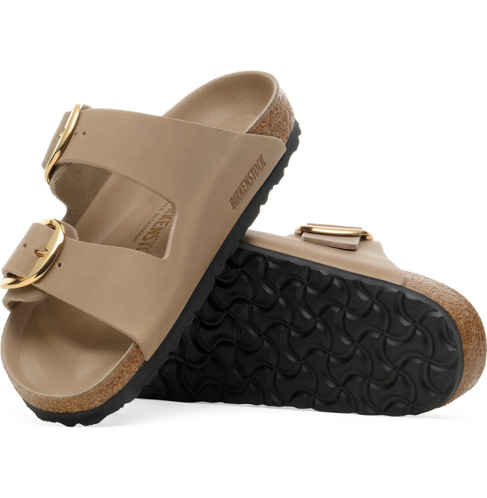 ARIZONA BIG BUCKLE NATURAL LEATHER OILED