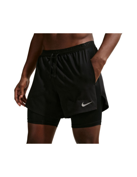 M NK DF STRIDE 5IN HYBRID SHRT