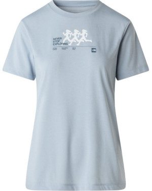 W BITMAP SILHOUETTE SHORT SLEEVES TEE-GR