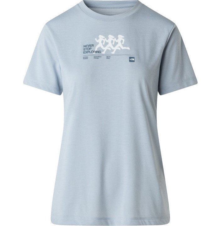 W BITMAP SILHOUETTE SHORT SLEEVES TEE-GR