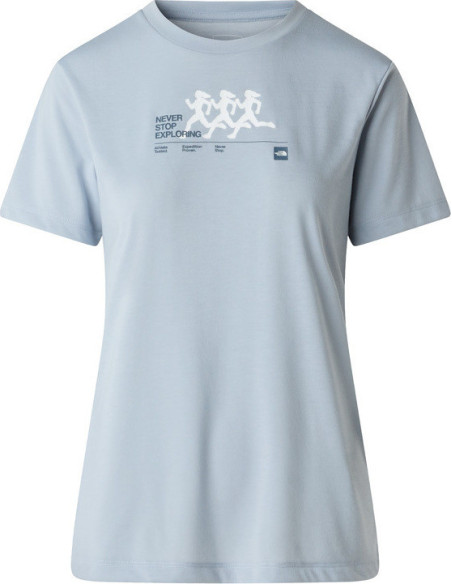 W BITMAP SILHOUETTE SHORT SLEEVES TEE-GR