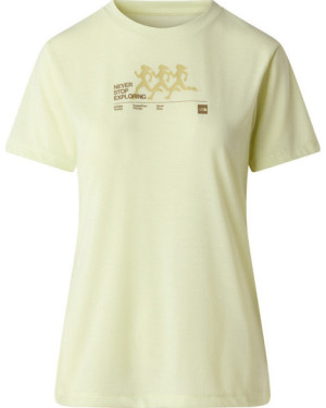 W BITMAP SILHOUETTE SHORT SLEEVES TEE-GR