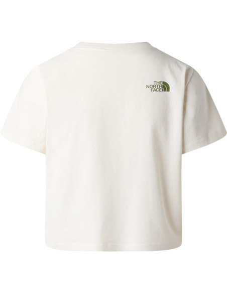 W FLORA EMBRO REGULAR SHORT SLEEVE TEE-G