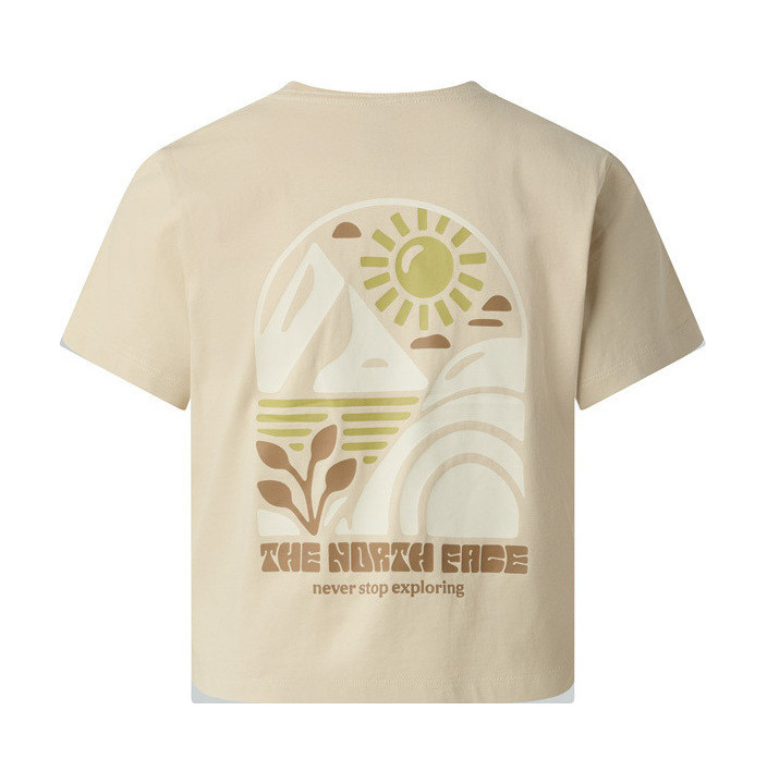 W SUN REGULAR SHORT SLEEVE CUTIE TEE-GRA