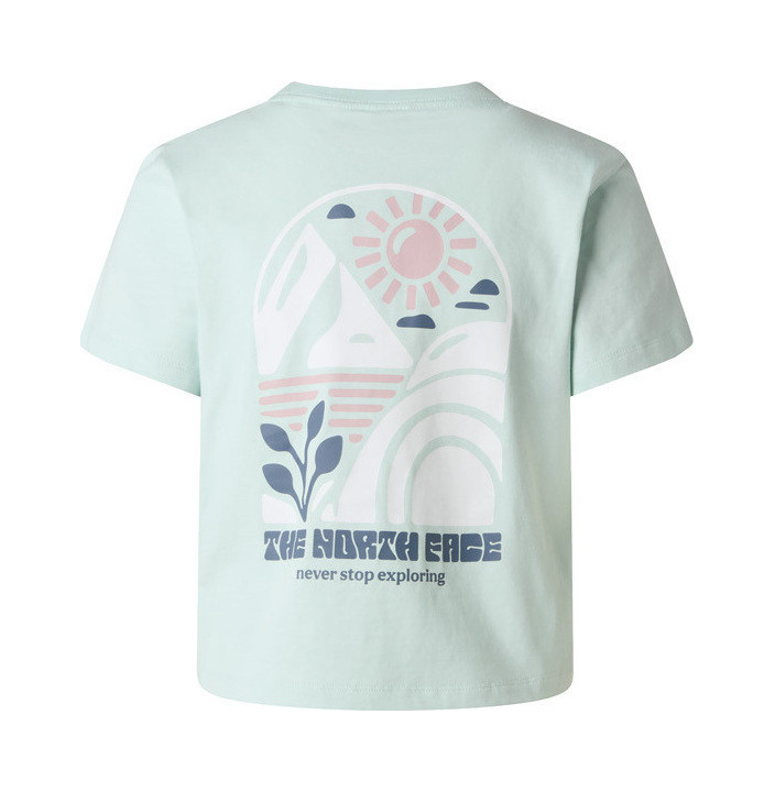 W SUN REGULAR SHORT SLEEVE CUTIE TEE-GRA