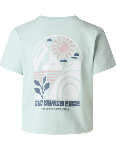 W SUN REGULAR SHORT SLEEVE CUTIE TEE-GRA