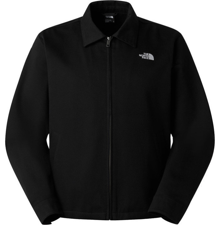 M TWILL COLLARED JACKET