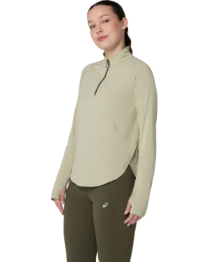 NAGINO RUN 1/4 ZIP LS TOP