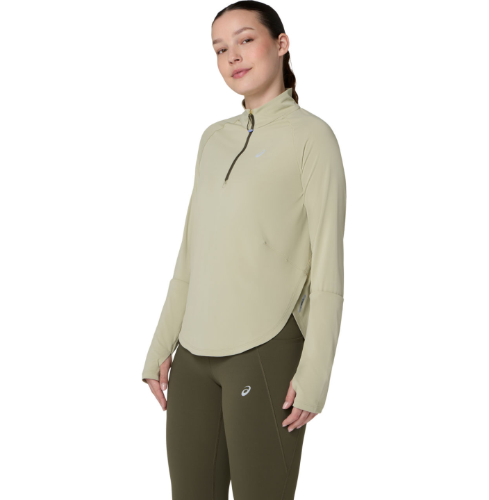 NAGINO RUN 1/4 ZIP LS TOP