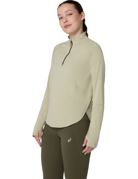 NAGINO RUN 1/4 ZIP LS TOP