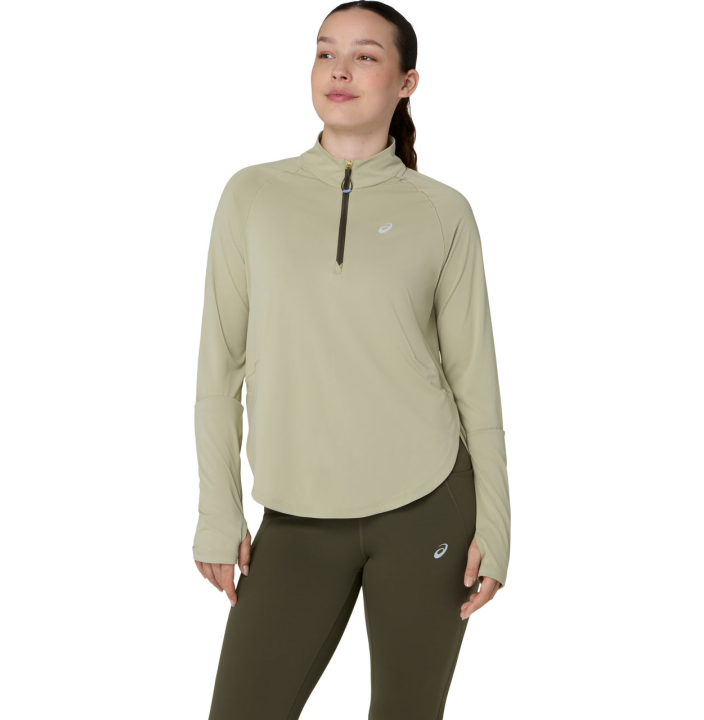 NAGINO RUN 1/4 ZIP LS TOP