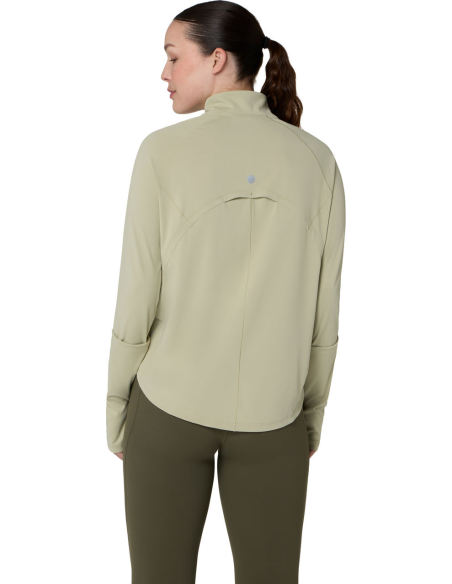 NAGINO RUN 1/4 ZIP LS TOP