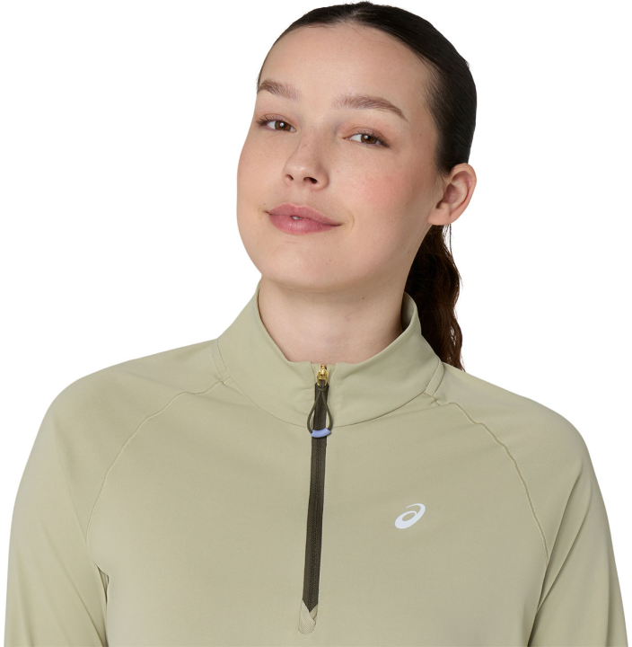 NAGINO RUN 1/4 ZIP LS TOP