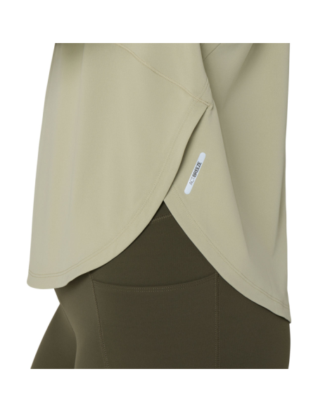 NAGINO RUN 1/4 ZIP LS TOP