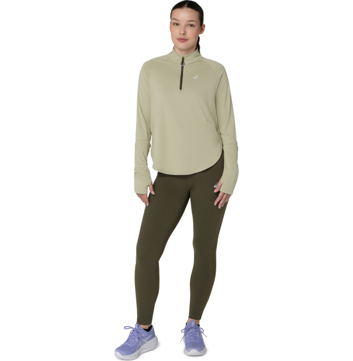 NAGINO RUN 1/4 ZIP LS TOP