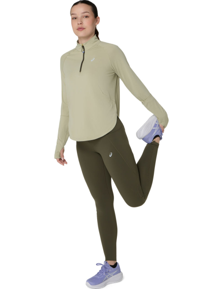 NAGINO RUN 1/4 ZIP LS TOP