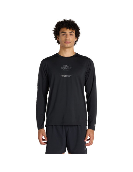 Reflective Poly Long Sleeve T-Shirt