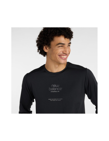 Reflective Poly Long Sleeve T-Shirt