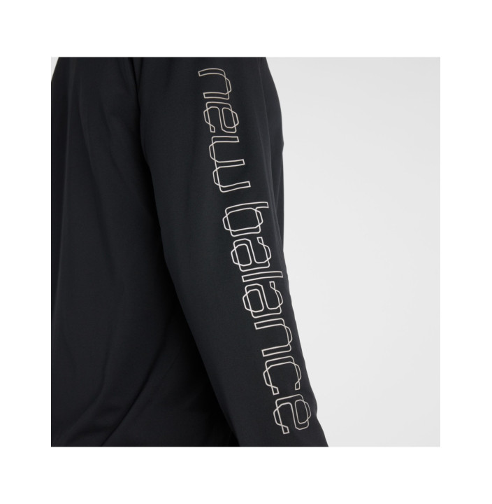 Reflective Poly Long Sleeve T-Shirt