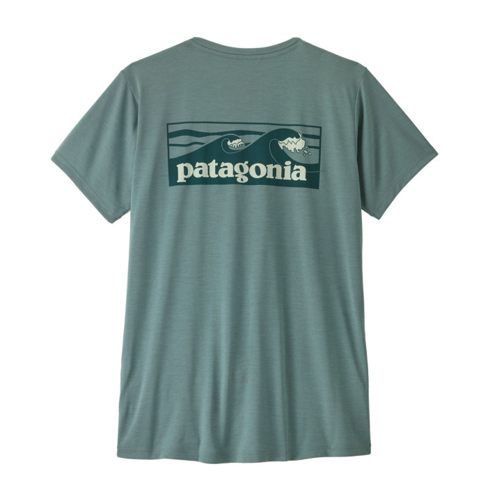 W'S CAP COOL DAILY SHIRT - BOARDSHORT LOGO