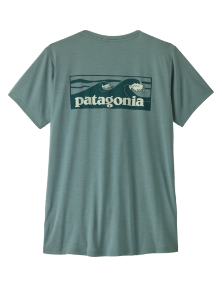 W'S CAP COOL DAILY SHIRT - BOARDSHORT LOGO