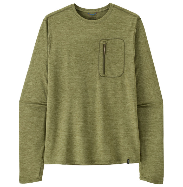 M'S LS CAP COOL SUN SHIRT