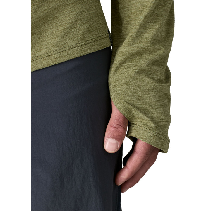 M'S LS CAP COOL SUN SHIRT