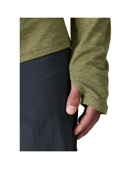 M'S LS CAP COOL SUN SHIRT