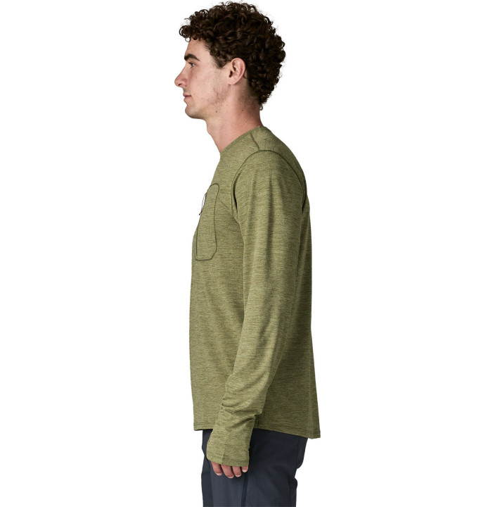 M'S LS CAP COOL SUN SHIRT