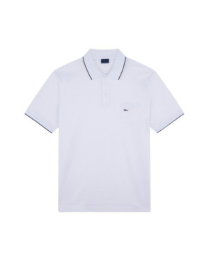 DOUBLE MERCERISED COTTON JERSEY POLO SHIRT