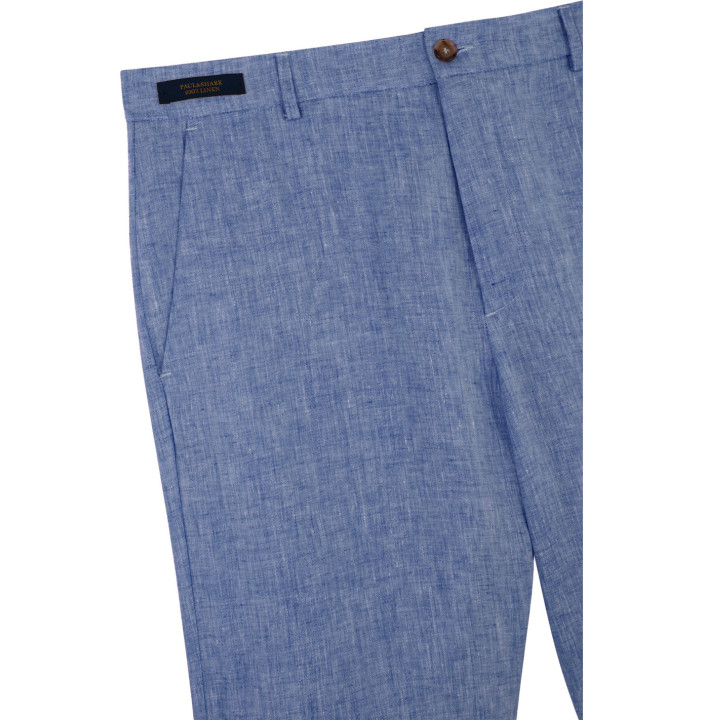SOFT AND LIGHTWEIGHT WASHED LINEN BERMUDA SHORTS