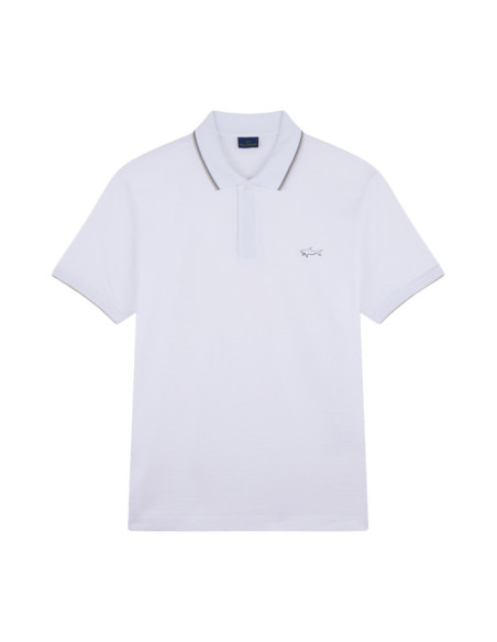 DOUBLE MERCERISED JERSEY COTTON POLO SHIRT