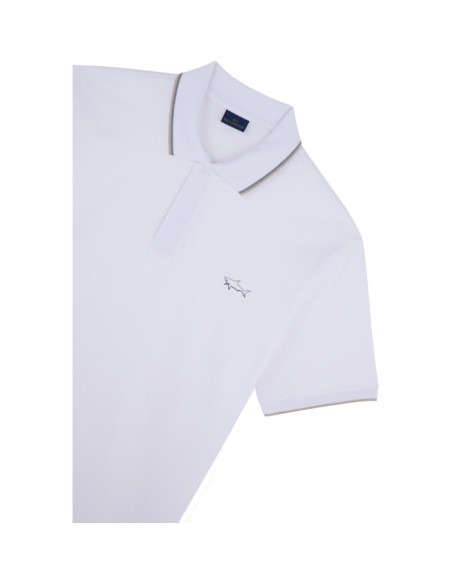 DOUBLE MERCERISED JERSEY COTTON POLO SHIRT