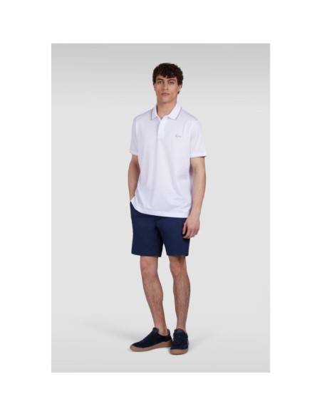 DOUBLE MERCERISED JERSEY COTTON POLO SHIRT