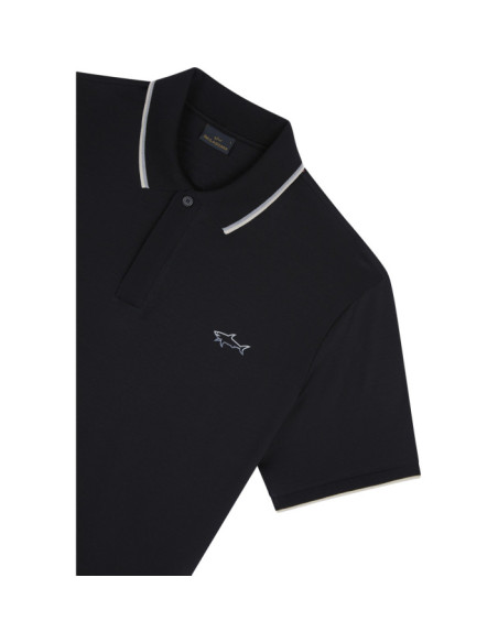 DOUBLE MERCERISED JERSEY COTTON POLO SHIRT