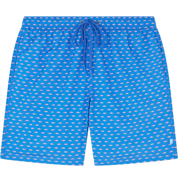 PORTOFINO SWIM SHORTS MICRO SHARK PATTERN