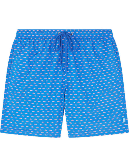 PORTOFINO SWIM SHORTS MICRO SHARK PATTERN