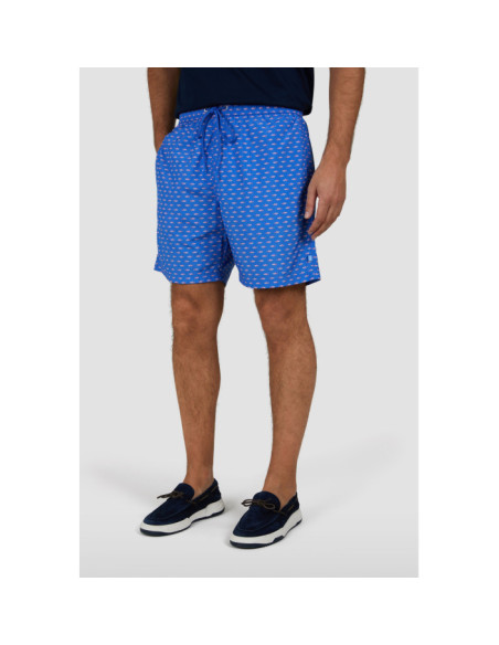 PORTOFINO SWIM SHORTS MICRO SHARK PATTERN