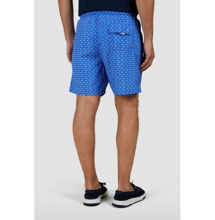 PORTOFINO SWIM SHORTS MICRO SHARK PATTERN