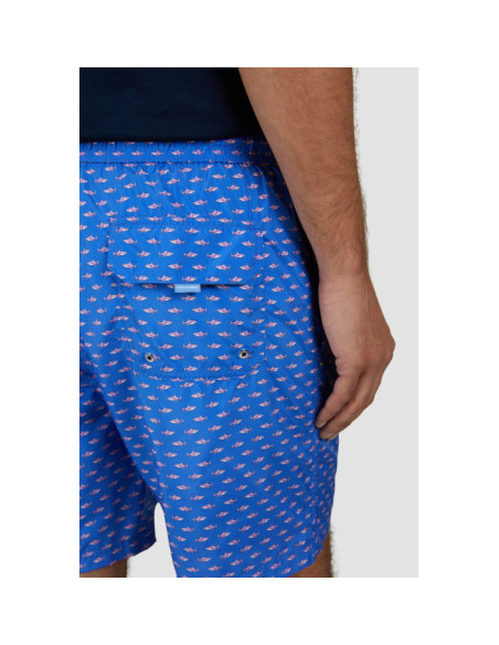 PORTOFINO SWIM SHORTS MICRO SHARK PATTERN