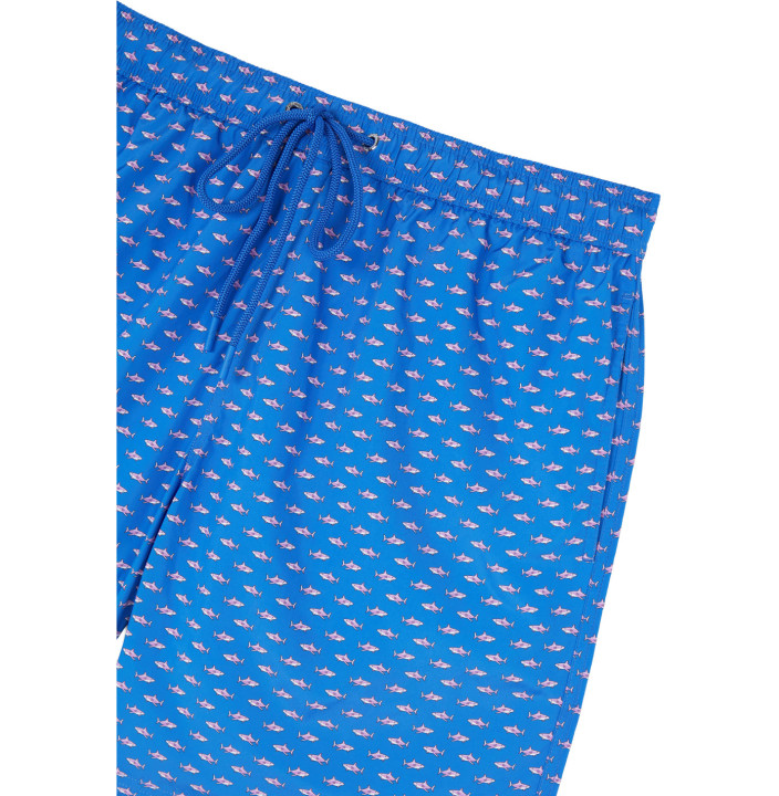 PORTOFINO SWIM SHORTS MICRO SHARK PATTERN
