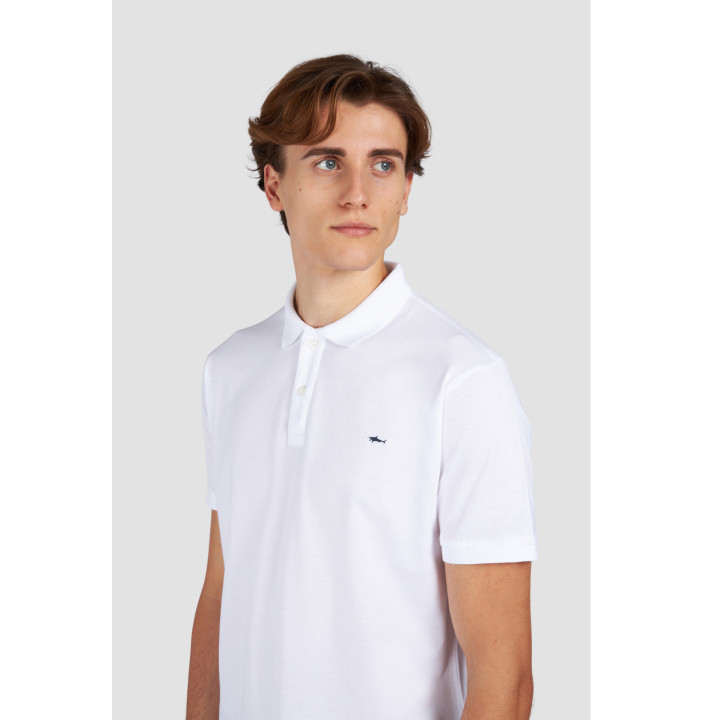 DOUBLE COTTON PIQUÈ POLO SHIRT WITH CUFFS