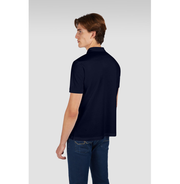 DOUBLE COTTON PIQUÈ POLO SHIRT WITH CUFFS