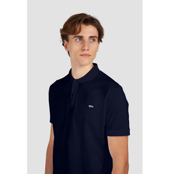 DOUBLE COTTON PIQUÈ POLO SHIRT WITH CUFFS