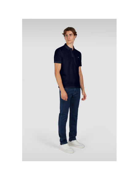 DOUBLE COTTON PIQUÈ POLO SHIRT WITH CUFFS