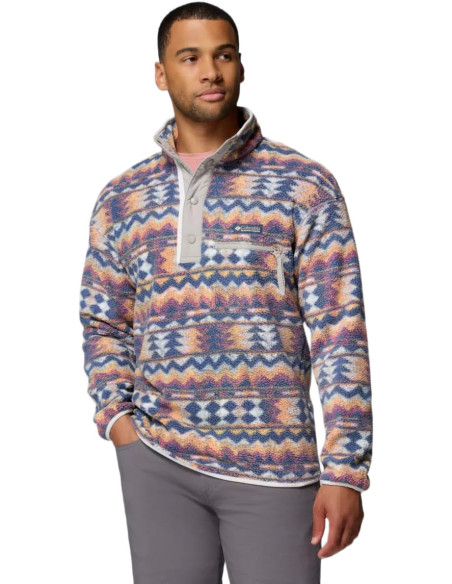 Helvetia II Printed Half Snap Fleece