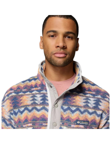 Helvetia II Printed Half Snap Fleece