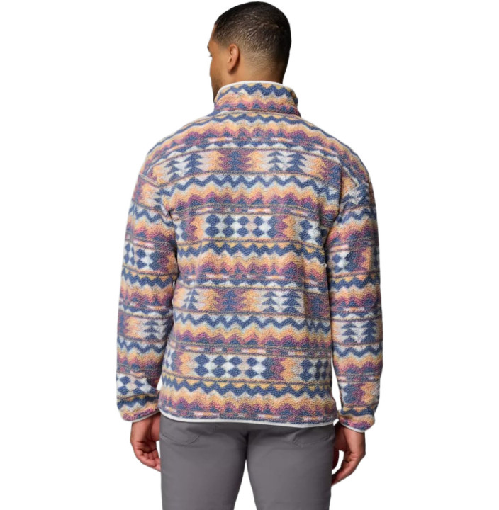 Helvetia II Printed Half Snap Fleece