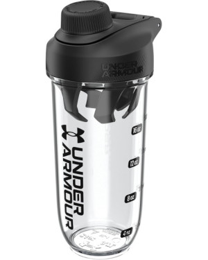 UA 24oz Clarity Shaker Bottle