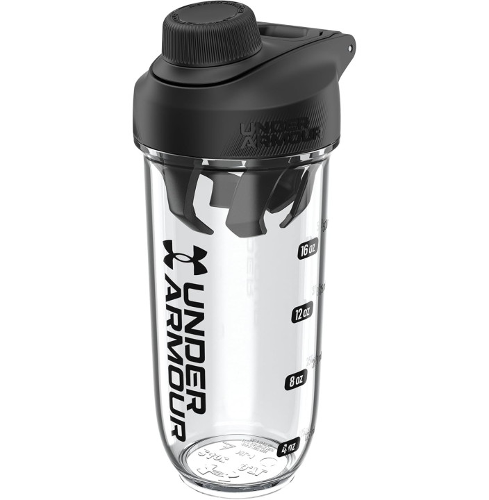 UA 24oz Clarity Shaker Bottle